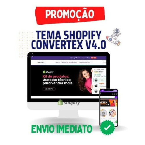 Tema Convertex 4.0 + Brinde - (shopify E Cartpanda) - Image 2