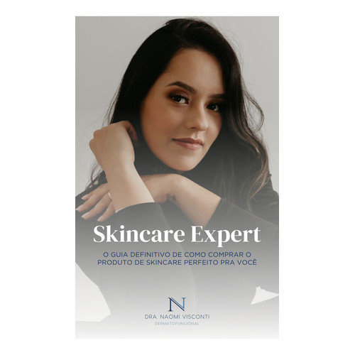 Manual De Skincare - E-book Como Descobrir Seu Tipo De Pele