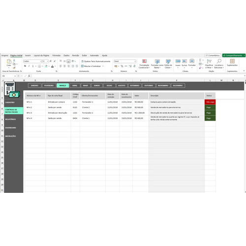 Controle Completo E Gestão De Notas Fiscais Com Cfop - Image 4