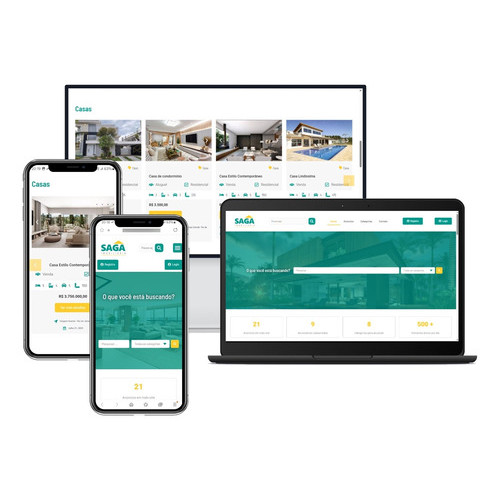 Site Pronto Para Imobiliárias Em Wordpress, Completa