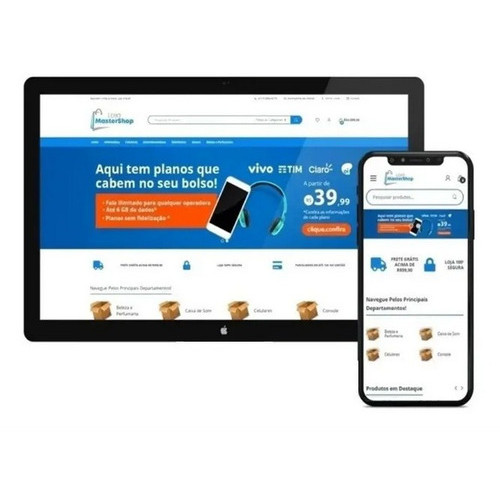 Loja Virtual Completa E Responsiva - Feita em Wordpress