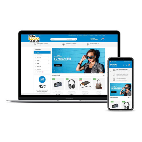 Loja Virtual Completa E Responsiva, Feita em Wordpress